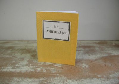 12 MY INVENTORY BOOK