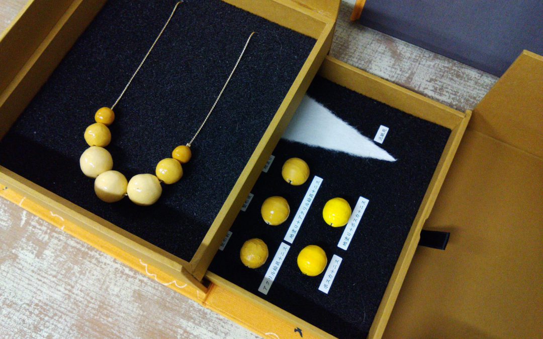 47 和紙でビーズを作る試みに関する覚え書き