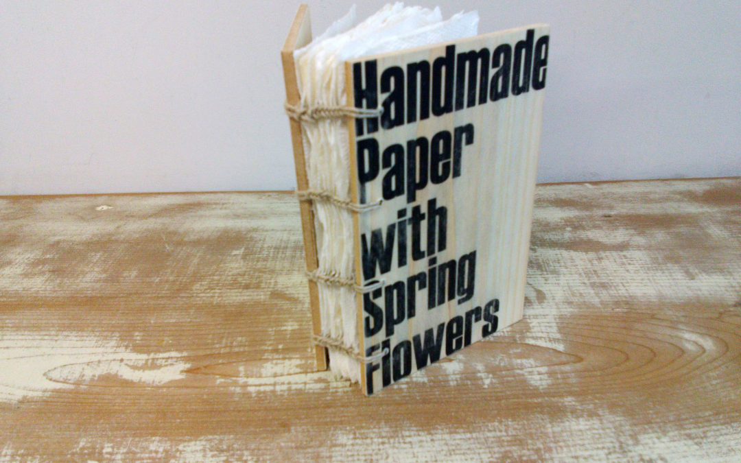 51 Handmade Paper With Spring Flowers